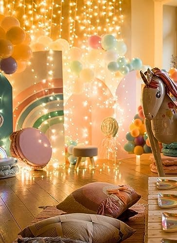 Brightown 12 Pack LED Fairy Lights Battery Operated String Lights - 7ft 20LED Waterproof Silver Wire Firefly Starry Moon Lights for DIY Crafts Wedding Table Centerpieces Party Bedroom Christmas thumbnail 9