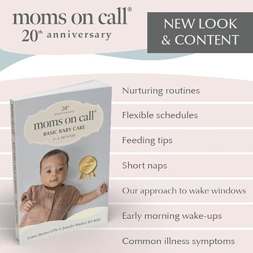 Moms on Call | Basic Baby Care 0-6 Months | Parenting Book 1 of 3 | 20th Anniversary Edition thumbnail 3