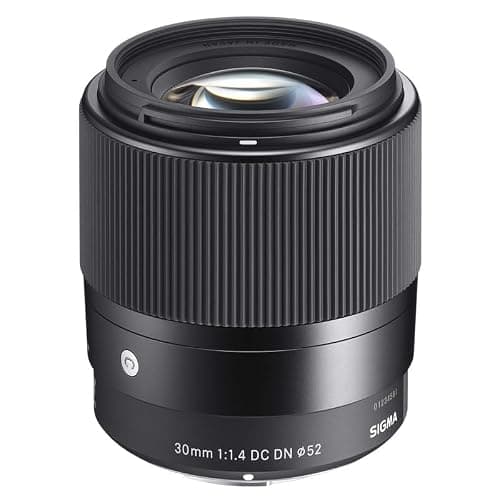 Sigma 30mm F1.4 Contemporary DC DN Lens for Sony E Black thumbnail 4