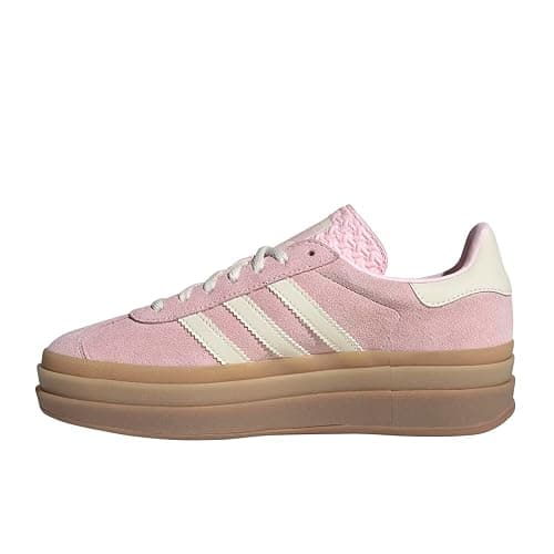 adidas Womens Gazelle Bold Lace Up Sneakers Shoes Casual - Pink - Size 6.5 M thumbnail 3