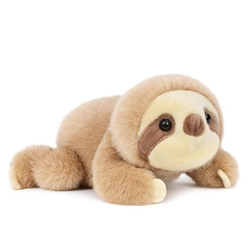 Mushymallow Adorable Sloth Stuffed Animal Soft Sloth Plush Toy Cute Birthday Gifts for Boys Girls Kids Toddlers thumbnail 8