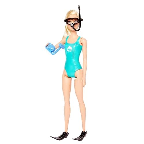 Barbie Careers Playset, Mobile Lab Set with Blonde Marine Biologist Fashion Doll & 10+ Accessories, Case Opens for Storage & Travel - Blonde - Multicolor thumbnail 3