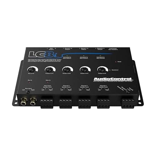 AudioControl LC8i Black 8-Channel Line Output Converter with Auxiliary Input thumbnail 3