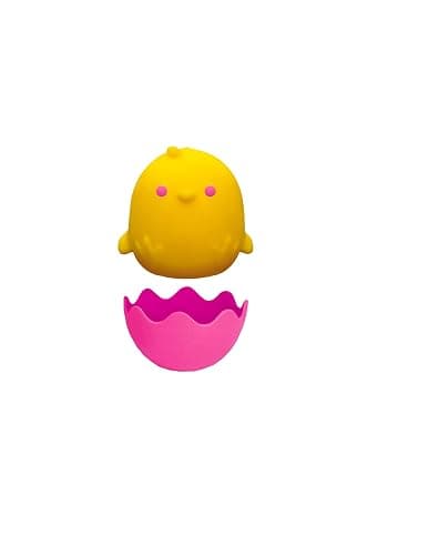 NeeDoh Chicka DeeDoos Stress Squeeze Toys Complete Gift Set Party Bundle - 3 Pack Neon Yellow/Pink/Blue thumbnail 6