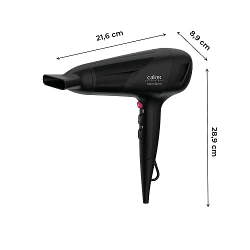 Calor Studio Dry Sèche-cheveux, Technologie Effiwatts pour une consommation d'énergie réduite, 6 réglages de vitesse/température, Concentrateur, Touche air frais, Grille arrière amovible CV5803C0 thumbnail 7