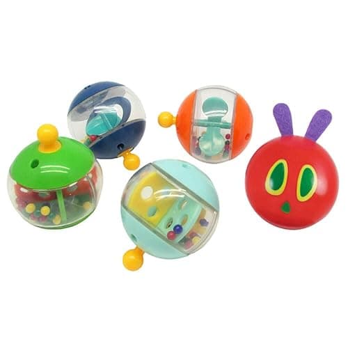 Kids Preferred World of Eric Carle The Very Hungry Caterpillar Plastic Busy Balls Toy Medium thumbnail 2