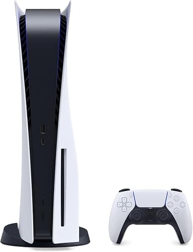 Sony Playstation 5 Disc Edition 825GB Gaming Console + 1 Wireless Dual Charger Dock Controller for PS5 (Renewed) thumbnail 3