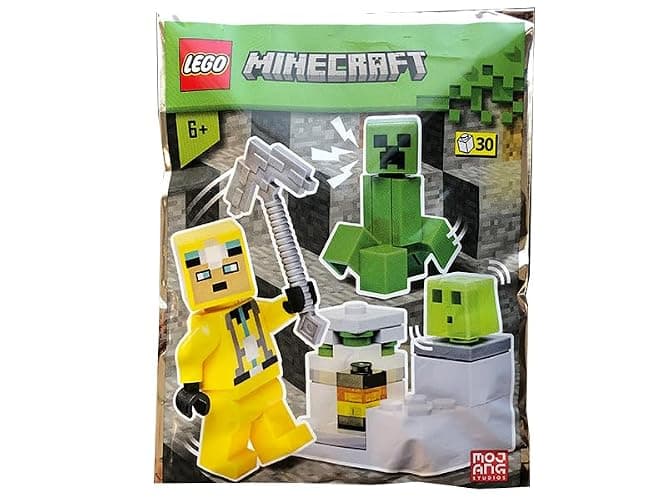 LEGO Minecraft: Cave Explorer, Creeper and Slime Combo Pack - 6+ thumbnail 2