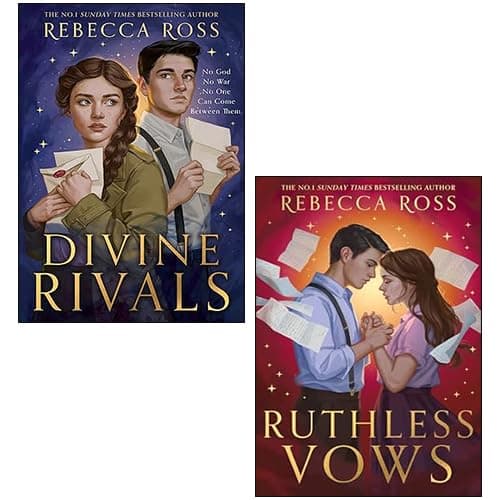 Letters of Enchantment Series 2 Books Collection Set By Rebecca Ross (Divine Rivals, Ruthless Vows) thumbnail 3