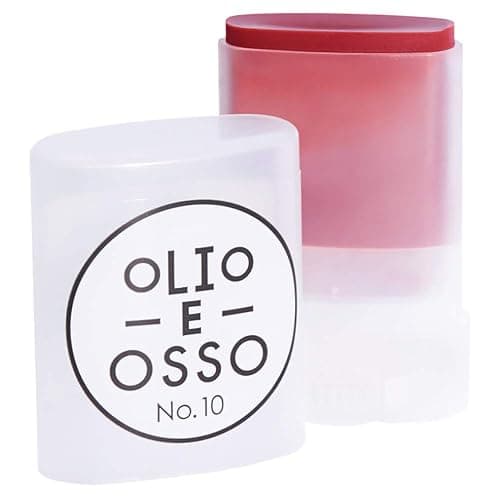 Olio E Osso - Natural Lip + Cheek Balm | Natural, Non-Toxic, Clean Beauty (No. 10 Tea Rose, 0.35 oz | 10 g) - Image 1