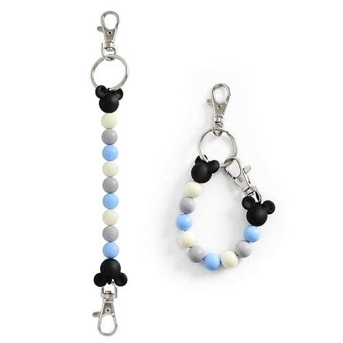 Fancheer Mouse Ears Holder for Backpack Bag Beaded Lanyard Keychain Trip Accessories Headband Hanging Display Organizer Decor thumbnail 2