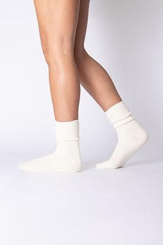 MELUSA Wool Cashmere Socks for Women, 3 Pairs Super Soft Warm Cozy Winter Gift Crew Socks thumbnail 5