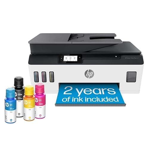 HP Smart Tank Plus 651 Wireless All-in-One Printer, Ink Tank Printer-for-Home Use, 2 Years of Ink Included Auto Document Feeder, Mobile Print, Scan, Copy, Fax. (7XV38A) - Image 1