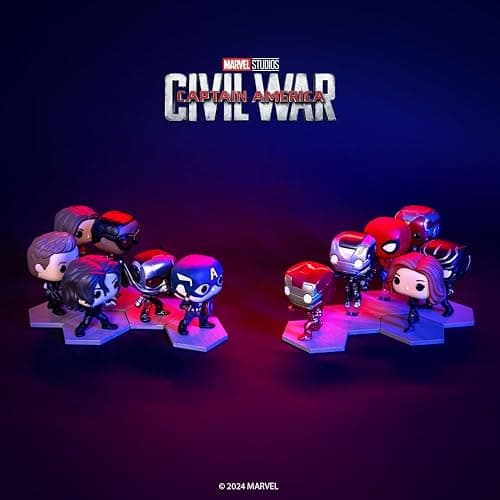 Funko Pop Marvel: Captain America: Civil War Build A Scene - Hawkeye Figure 2 of 12 - Amazon Exclusive - Collectable Vinyl Figure - Gift Idea - Official Merchandise - Toys for Kids & Adults thumbnail 6