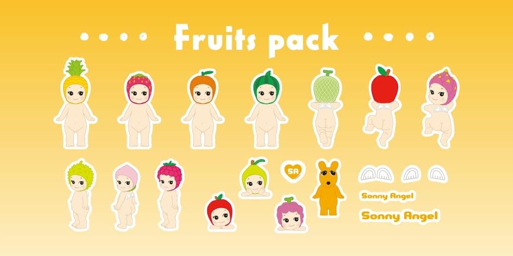 SONNY ANGEL Sticker pack series 2 - box of 20 stickers thumbnail 3