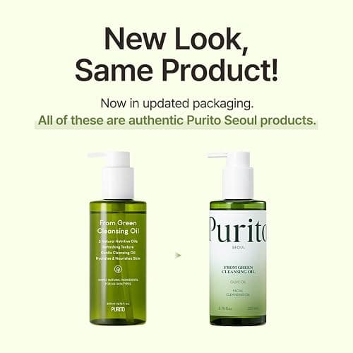 PURITO From Green Cleansing Oil, Fragrance-Free Makeup Remover for Face & Eyes, Gentle Vegan Oil Cleanser for Sunscreen & Waterproof Makeup, Cruelty-Free Korean Skin Care, 6.76 fl.oz / 200ml thumbnail 4