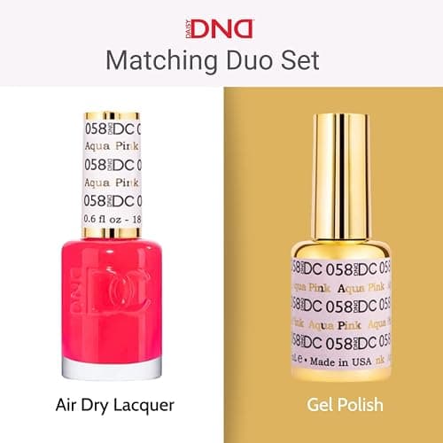 DND DC Gel Polish Set, Free Spirit Collection, UV/LED GelPolish and Air Dry Nail Lacquer, Matching Chip-Free Polish Duo, 0.5 Fl Oz Each thumbnail 4