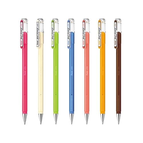 Pentel Matte Hop Original + Sweet Color Ballpoint Pen, 14 Colors K110-V14ST thumbnail 3