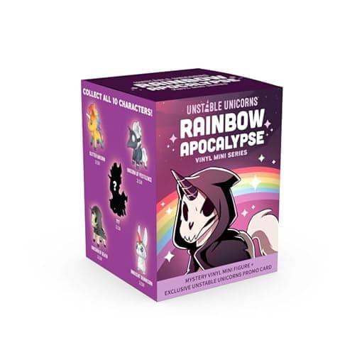 Unstable Games - Unstable Unicorns Vinyl Mini Figures Series Mystery Blind Box - Rainbow Apocalypse - Image 1