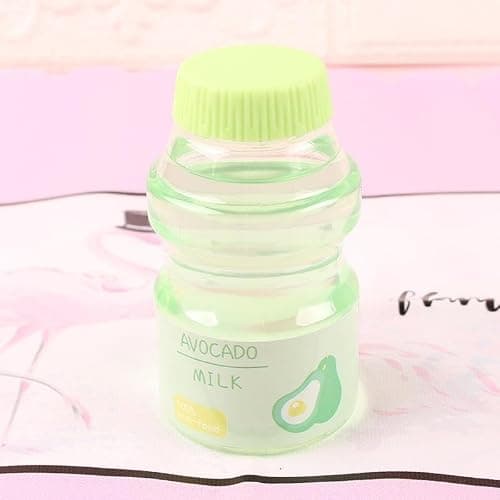 FLIPNEX Clear Strawberry Jelly Slime - Fluffy, Stretchy, Crunchy Bubble Slime - Soft Putty Stress Relief Toy - Party Favors - Super Light - Pink thumbnail 8