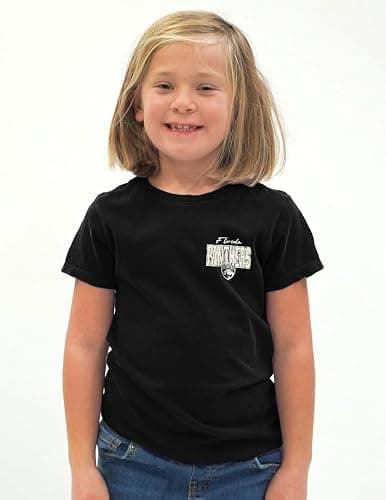 Blue 84 NHL Unisex Kids NHL Officially Licensed Youth T-Shirt Pop Echo Black thumbnail 2