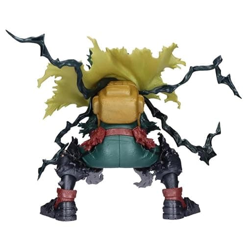 MABAIUDE Izuku Midoriya Figure Statue MHA Figure 11cm Fighting Pose MHA Midoriya Izuku Figurine Handmade Collectible Desktop Decoration thumbnail 3