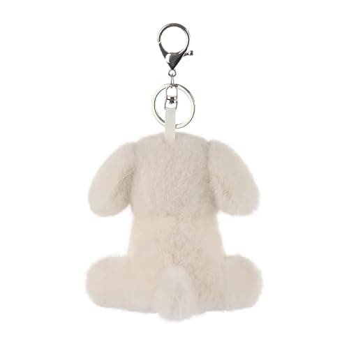 Apricot Lamb Plush Labrador Dog Puppy Stuffed Animal Soft Keychain for Kids Bag, Purse, Backpack, Handbag thumbnail 6