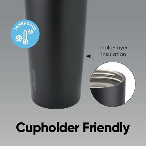 Owala FreeSip Sway - Stainless Steel - 30-oz. - Black (Very, Very Dark) thumbnail 5