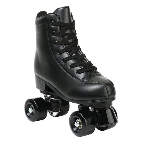 Roller Skate Shoes for Women Men PU Leather High-top Double-Row Roller Skates for Beginner, Professional Indoor Outdoor Roller Skates with Shoes Bag thumbnail 9
