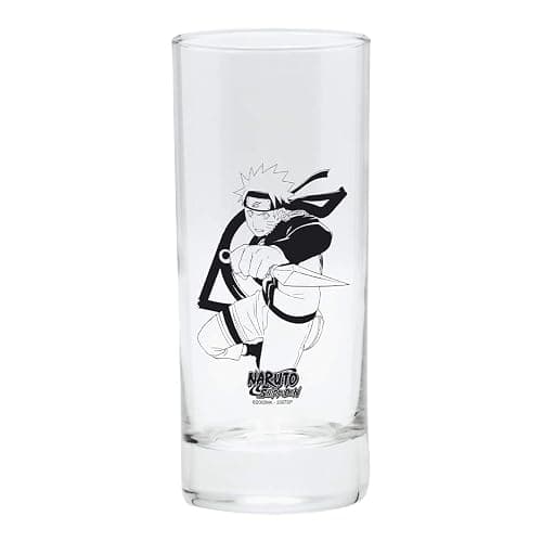 ABYSTYLE Naruto Shippuden Drinkware Gift Set 3-Piece Glass, Shot Glass & Espresso Mug Set Anime Merch Naruto Gifts Shot Glasses Set Mug Anime Cup Collectible thumbnail 3