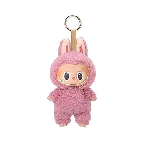 Hannahcos Keychain Accessory Decor, Keychain Decoration backpacks Bag Pendant, Plush Doll Pendant for Keys Collection (Pink) - Image 1