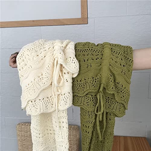 Cottagecore Blouse Crochet Top Cottagecore Clothing Grunge Fairy Clothes Grunge Fairy Aesthetic Fairycore Clothing - One Size - White thumbnail 4