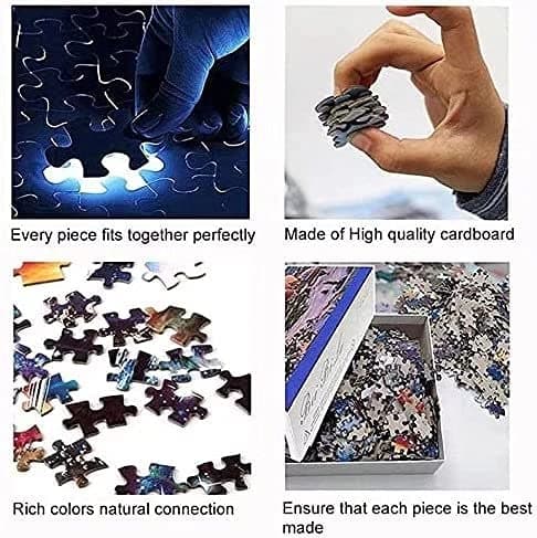 Jigsaw Puzzles 500 Pieces Books Into The Library Metal Tin She Goes Lose Her Mind and Find Her Soul Educational Puzzle Family Game Gift for Adults and Kids Perfect for Family or Dat thumbnail 5