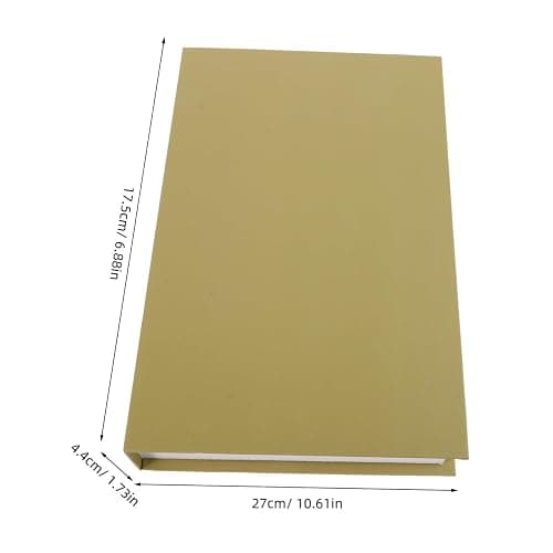 Vaguelly 3pcs Decorative Fake Books for Faux Book Props Pink Beige Green for Bookshelf Office and Model Room thumbnail 3
