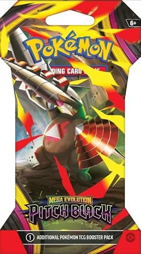 Pokemon TCG: Mega Evolution Pitch Black Sleeved Booster thumbnail 4