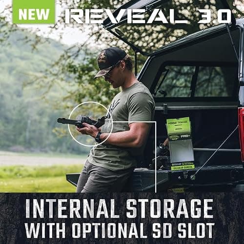 TACTACAM Reveal X 3.0 Cellular Trail Camera, Night Vision, Waterproof | 4K photo, 1080p video; auto-connect multi-carrier LTE; no SD card needed; 6+ month battery life; IP66 rated thumbnail 6