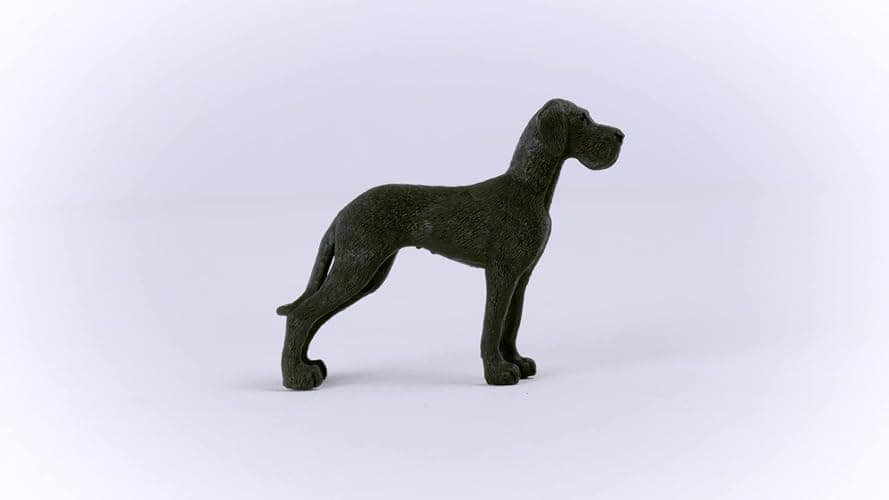 Schleich Farm World Great Dane Dog Figurine - Highly Detailed and Durable Animal Toy, Fun and Educational Play for Boys and Girls, Gift for Kids Ages 3+ thumbnail 4