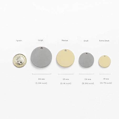 Cats Dogs ID Tags Personalized Lovely Symbols Pets Collar Name Accessories Simple Custom Engraved Products for Extra Small Four Legged Child Necklace Chain Anti-Lost Industrial Steel Charm thumbnail 4