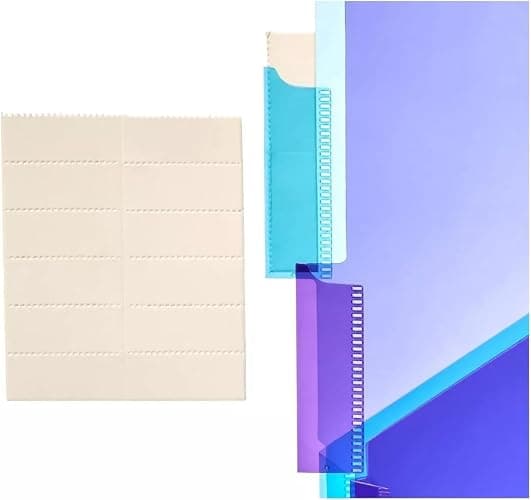 Amazon Basics 5-Tab Dividers for 3 Ring Binder, Two Pocket, Letter Size, Assorted Colors, 15 Count thumbnail 5