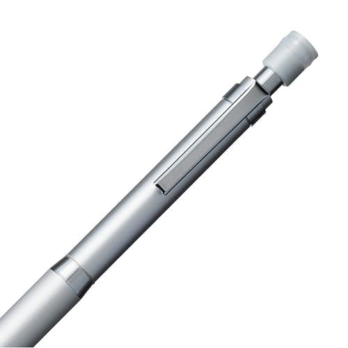 Uni Kuru Toga Roulette Model Auto Lead Rotation 0.5mm Mechanical Pencil, Silver Body (M510171P.26) thumbnail 4
