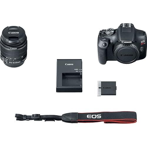 Canon EOS Rebel T7 DSLR Camera | 24.1MP APS-C CMOS Sensor with DIGIC 4+ Image Processor | Built-in Wi-Fi & NFC | EF Lens Compatible Beginner Photography Camera Kit with Shoulder Bag and 64GB Card thumbnail 5
