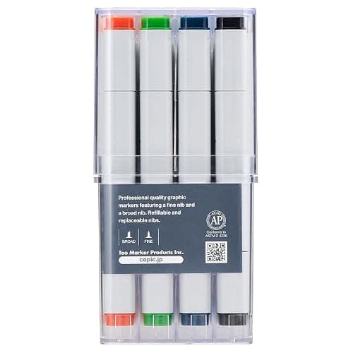 Copic Classic, Alcohol markers, 72 Color Set A (New Ver.) thumbnail 5