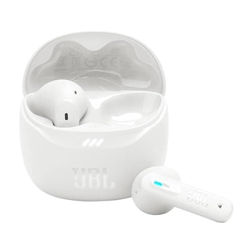 JBL Tune Flex 2, Kabellose Bluetooth-In-Ear-Ohrhörer mit Noise-Cancelling, 48 h Wiedergabezeit, IP54 wasser - und staubgeschützt, Multipoint-Verbindung, Ergonomisches Design, Weiß - Image 1
