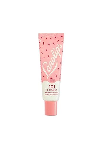 Lanolips 101 Ointment - Lanolin Lip Balm for Smooth, Hydrated & Healthy Lips - Multipurpose Lip Ointment with Lanolin Oil for Dry Lips, Cuticles & More - Raspberry Shortcake (0.52 oz) - Image 1