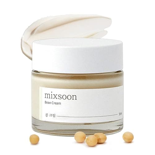 mixsoon Bean Cream - Intensive Moisture Face Cream For Smooth, Nourished Skin, Pore & Sebum Care - Korean Skincare For Glass Skin - Non-stick (1.69 fl.oz / 50ml) - Image 1