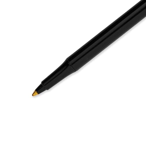 Paper Mate Ballpoint Pens, Write Bros. Black Ink Pens, Medium Point (1.0mm), 60 Count - Bulk Office Supplies thumbnail 6