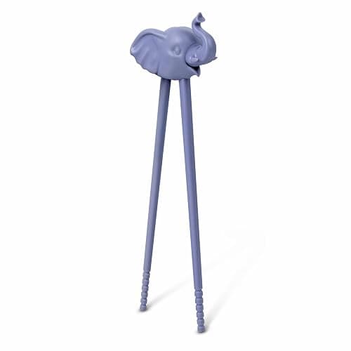 Genuine Fred MUNCHTIME Elephant Chopsticks, Picky Eater Solutions, Beginner Kids Reusable Chopsticks, Animated, Interactive Design, Fun Gift for Kids thumbnail 5