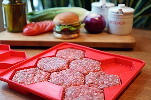 Shape+Store Burger Master Innovative 8-in-1 Burger Press & Freezer Container Makes 8 Quarter-Pound Burgers 32 Oz., Tasty Amazing Burgers, Easy-To-Clean & Dishwasher Safe thumbnail 6