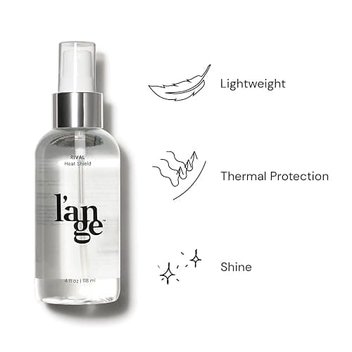 L'ANGE HAIR Rival Heat Shield | Heat Protection Spray for Hair | Prevents Frizz and UV Damage | Lightweight Thermal Protectant Spray | Adds Shine with Nourishing Oils and Keratin | 4 oz Bottle thumbnail 3