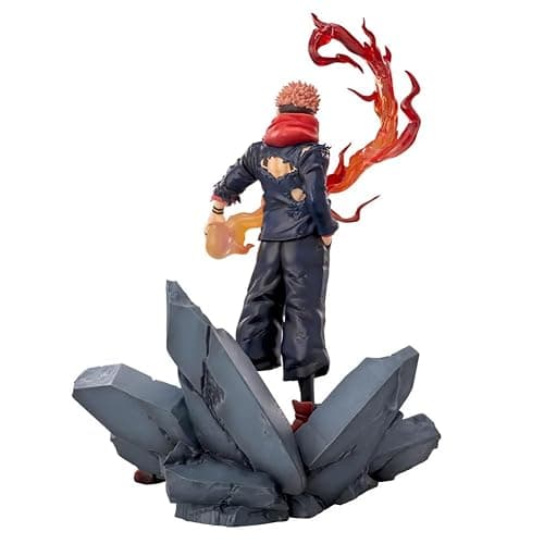YLEAFUN JJK Ryomen Sukuna Figure Model 23cm Anime Itadori Yuji Action Figure Statue PVC Collectibles Desktop Ornaments for Fans thumbnail 5